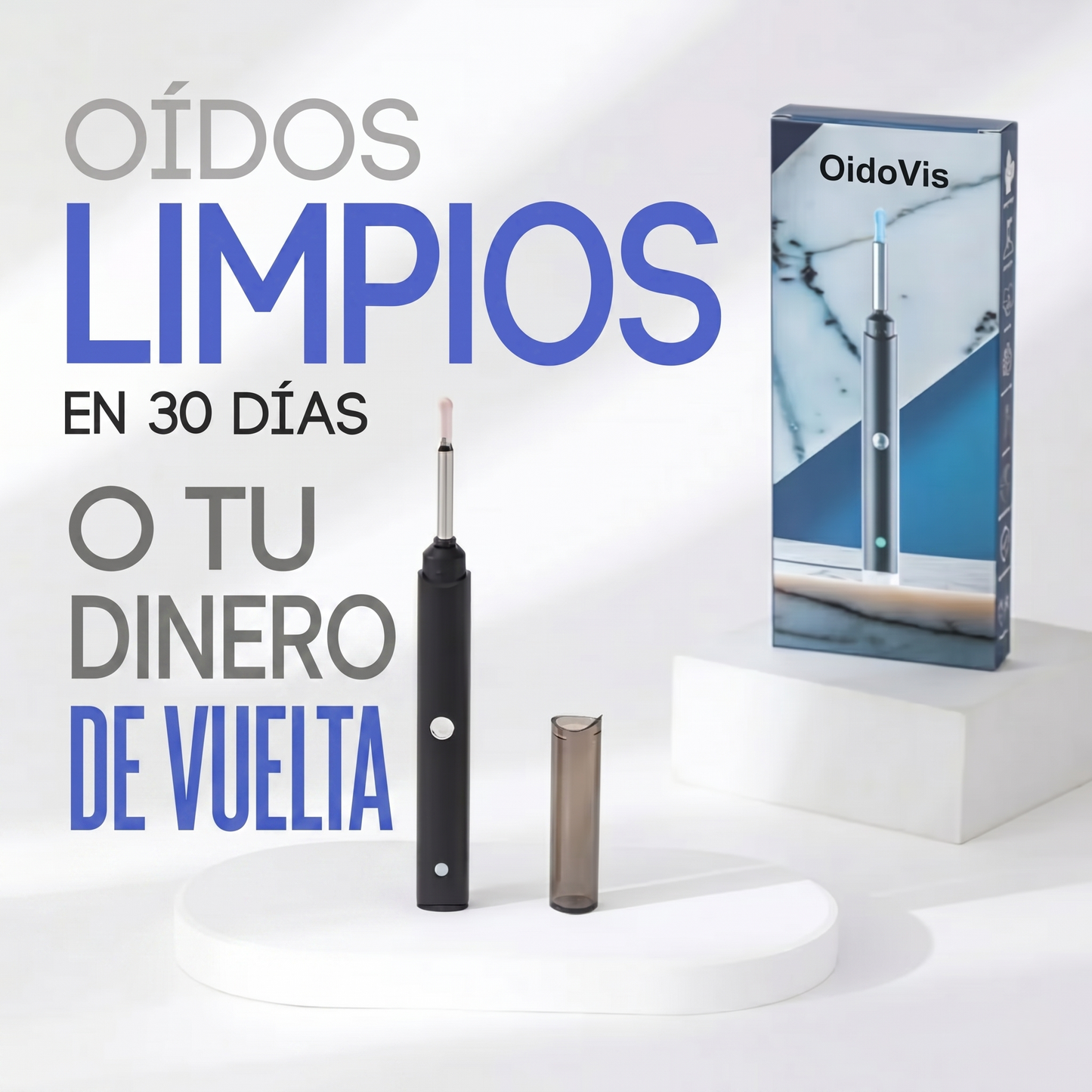 OídoVis — Limpiador de Oídos con Cámara HD