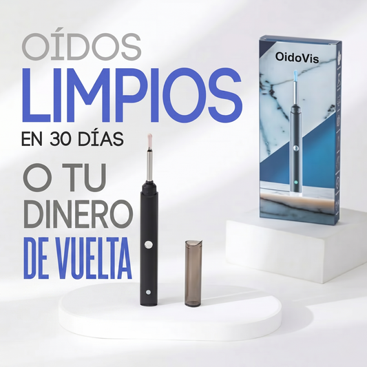 OídoVis — Limpiador de Oídos con Cámara HD